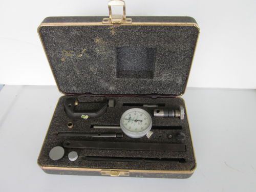 Vintage pratt &amp; whitney dial indicator tool gauge gem boxed set for sale