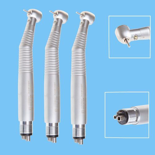 3pcs large torque dental led fiber optic e-generator handpiece 4h w/ light head for sale