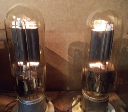 (2) Used GE 211 / VT-4-C Power Triode Tube for Amplifier, Modulator, Oscillator