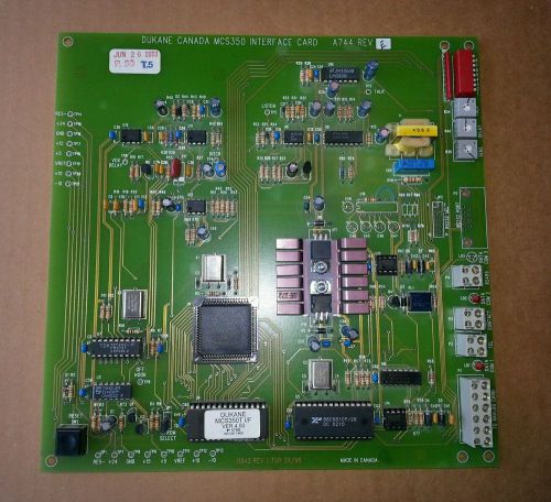 Dukane Intercom A744 MCS350 Interface Card