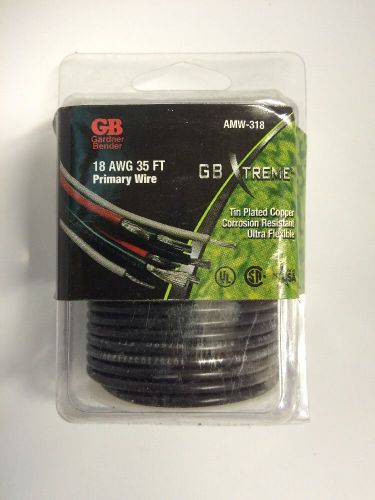 Gardner Bender AMW-318 18 awg 35 ft. Xtreme Primary Wire Black