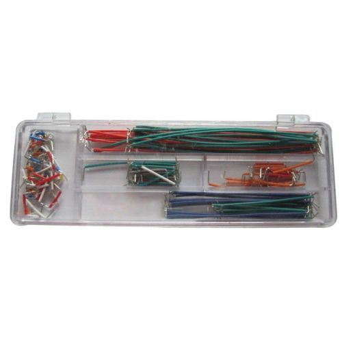 140 pcs U Shape Solderless Breadboard Jumper Cable Wire Kit For Arduino Shield