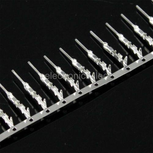50pcs male pin connector for dupont jumper wire cable 2.54mm pitch for sale