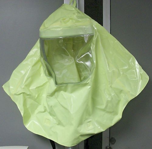 Standard safety stasafe yellow higlow protective hood w/ airline 1083405 nib for sale