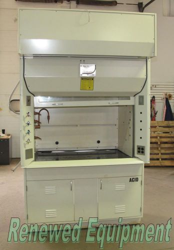 Kewaunee chemical fume hood 5&#039; with base cabinets and sink #2 for sale