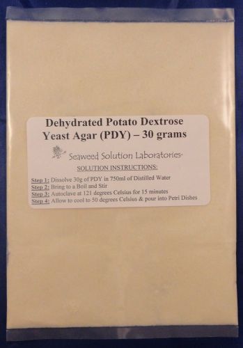 Dehydrated Potato Dextrose Yeast Agar Powder (PDY) 30 grams
