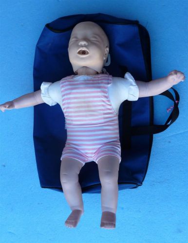 Laerdal baby Anne CPR manikin with bag  inventory 687