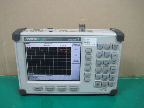 Anritsu S331D Site Master Cable and Antenna Analyzer (opt. 03)