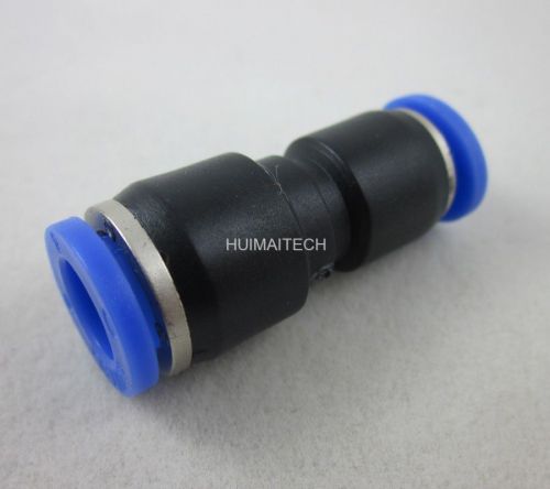 5pcs 8mm to 6mm Pneumatic Fittings Push In Straight Reducer Connectors Air Hose