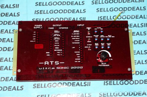 ATS US2000-B Ultra Sonic 2000 Control Panel/Light Display New