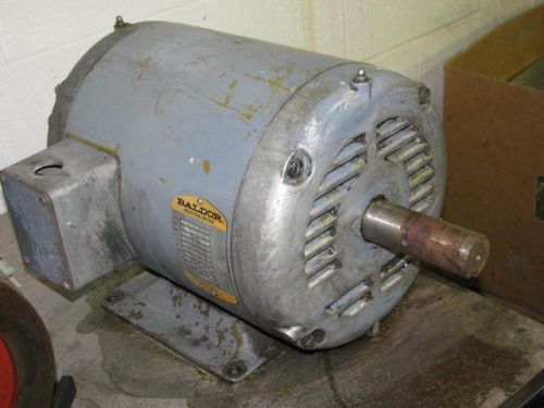 BALDOR M3313-T-3 10HP 1725RPM 200V 3 PHASE 1 3/8&#034; SHAFT