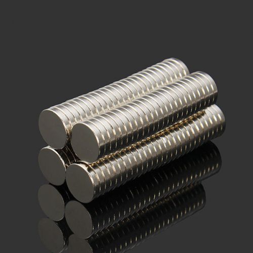 100pcs N52 10mm x 2mm NdFeB Super Strong Neodymium Disc Magnets Rare Earth New