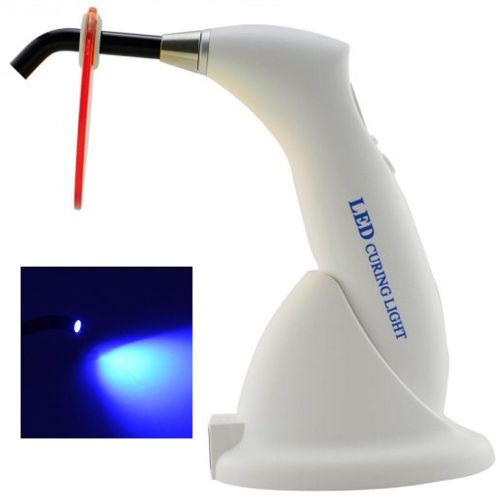 White Color-New Design Dental 5W Wireless Cordless LED Curing Light Lamp 1500mw