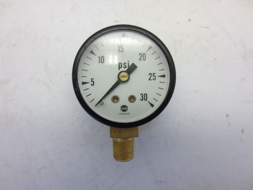 1-1/2&#034; Diameter Pressure Gauge 0-30 PSI 10 MM Extra Fine Threads