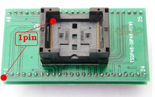 New tsop48 tsop 48 to dip48 dip 48 universal ic programmer socket adapter for sale