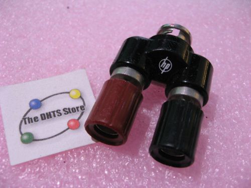 HP Agilent 10110A BNC Male to Dual Banana Coaxial Test Adaptor - USED