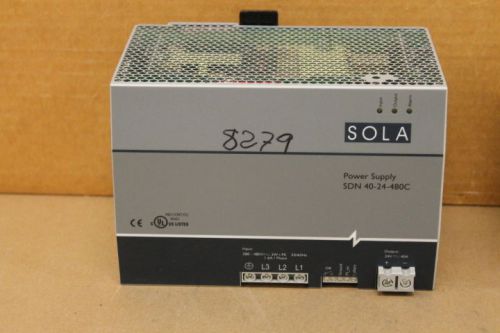 SOLA SDN40-24-480C POWER SUPPLY
