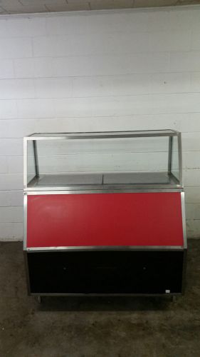 Csc world wide display deli case sbsr/rfp5448s4 refrigerated tested 120v for sale
