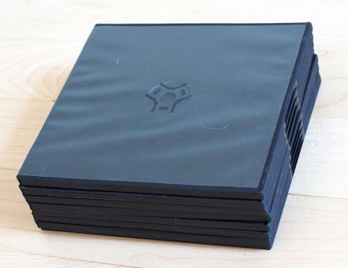 8 slim CD / DVD cases