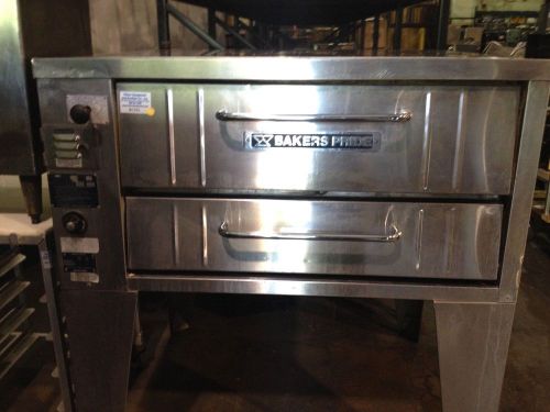 Bakers pride 251 pizza deck oven gas single deck 36&#034; for sale