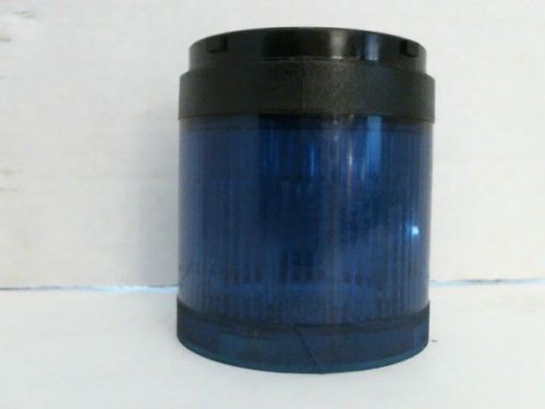 Allen bradley 855t- b10dn6  steady incandescent blue beacon stack light ser b for sale