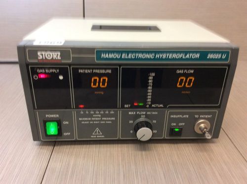 Karl Storz Hamou Electronic Hysteroflator 26025U Endoscopy #1969