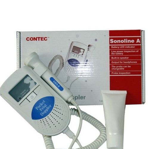 FDA CE CONTEC SONOLINE A  Pocket Prenatal Fetal Doppler, 2Mhz Probe ( no LCD)