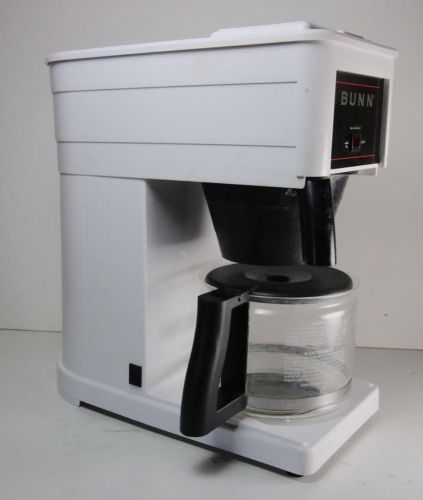 Bunn Automatic 10 Cup Coffee Maker GR10-W ~ 3 Minute Brew Time ~ White ~NICE!!