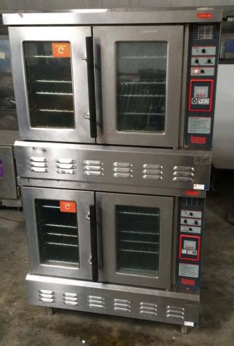 Lang gas convetion oven (double stacked) model gcco-s11 (great shape!) for sale