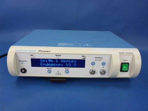 Smith &amp; nephew dyonics power control unit endoscopy shaver ref. 7205841 v 3.0 for sale