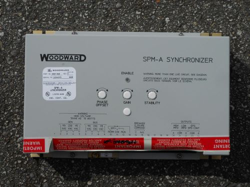 WOODWARD SYNCHRONIZER SPM-A P/N: 9907-028 REV.D NEW OLD STOCK