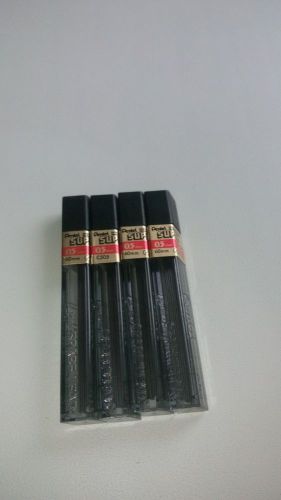 Pentel Hi-Polymer Super  Mechanical Pencil Lead Refills,0.5mm, 2H (12pcs in box)