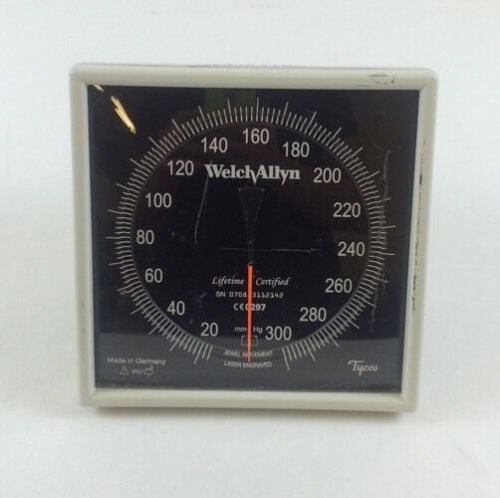 Welch Allyn Tycos CE0297 Blood Pressure Sphygmomanometer W/ Wall Mount GEO#4185