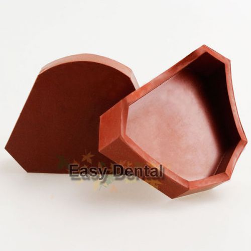 6pcs dental model former base mold plaster mould tray silicone 3 sizes for sale