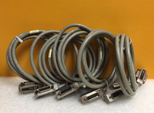 HP 10833B, 2 Meter / 6.6 Feet, GPIB Cable  (Lot of 5 Cables)