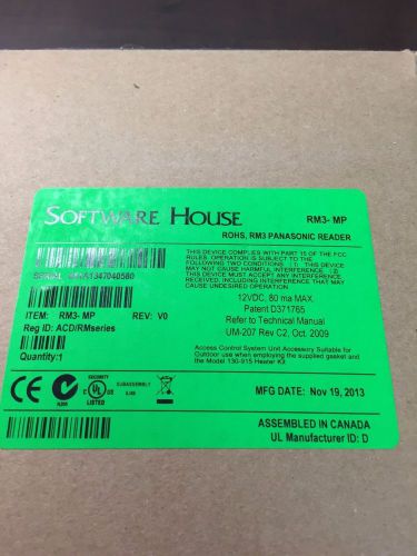 Software House RM3 Panasonic Reader