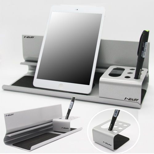 New unique design desktop organizer phone tablet stand holder pens container for sale