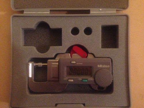 Mitutoyo quick mini digital thickness gauge for sale