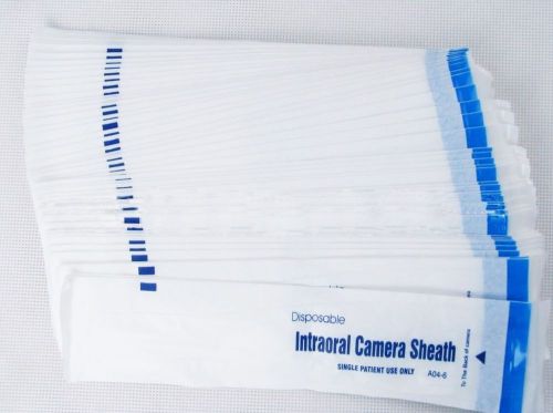 50 pcs intraoral dental camera sleeve sheath cover for 5.0 mega pixels 6 led in for sale