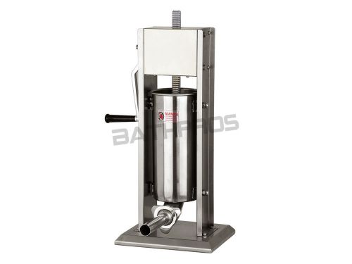 New 5l stainless steel 11-13lbs commercial meat sausage stuffer tank for sale