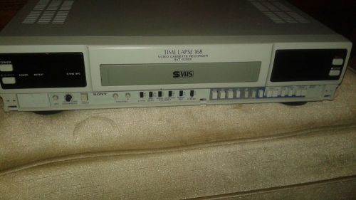 Sony Time Lapse 168 Video Cassette Recorder Model SVT S3100