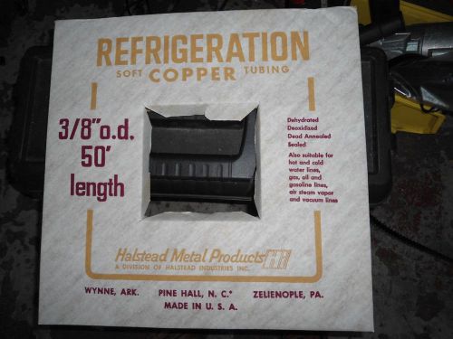 Copper Refrigeration Tubing (3/8&#034;&#034;) 50