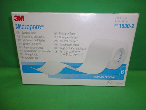 3M Micropore Surgical Tape [1530-2] Box of 6