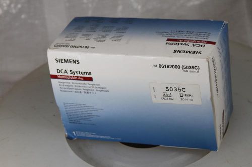 Nib siemens dca systems hemoglobin a1c reagent kit expired 2014-10 box of x10 for sale