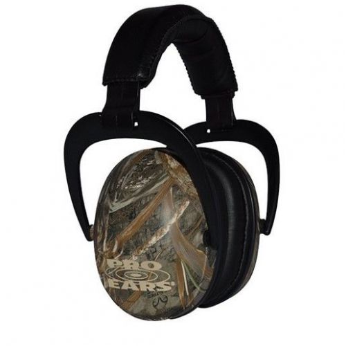 Pro Ears PEUSM5 Ultra Sleek Ear Muffs 26 dBs NRR - Max 5 Camo