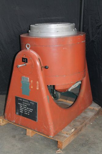 Shaker head, electrodynamic, vibration 1000g, 5600 lbs force, l400 ling for sale
