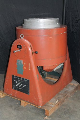 Shaker head, electrodynamic, vibration 1000G, 5600 lbs force, L400 Ling