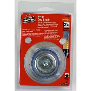 2-1/2&#034; nylon cup brush -- course for sale
