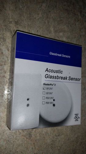 GE 5812NT Shatterpro 3 Glassbreak Sensor. Rectangular shape. New in box.
