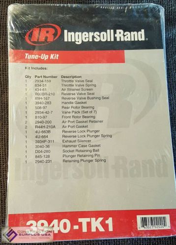 Ingersoll rand 3940-tk1 tune up kit includes o-ring, vane pack, more! for sale
